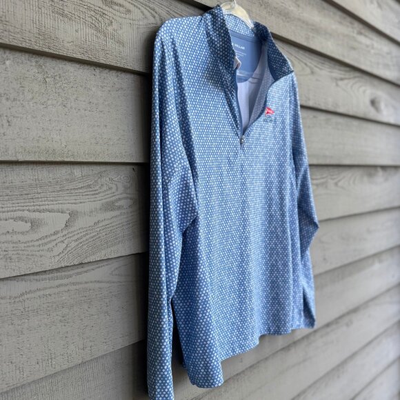 💙 Peter Millar Women’s XL 1/4 Zip LACC 123rd U.S. Open Pullover Golf Top - Picture 7 of 9